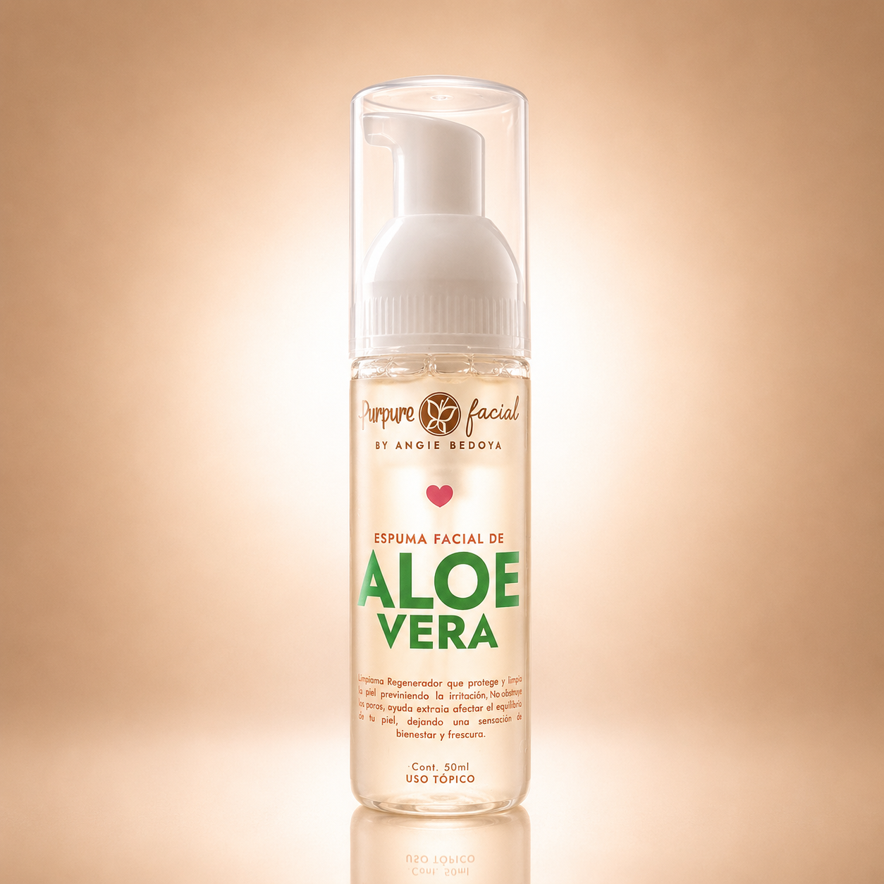 Espuma Facial Aloe Vera 50 ml
