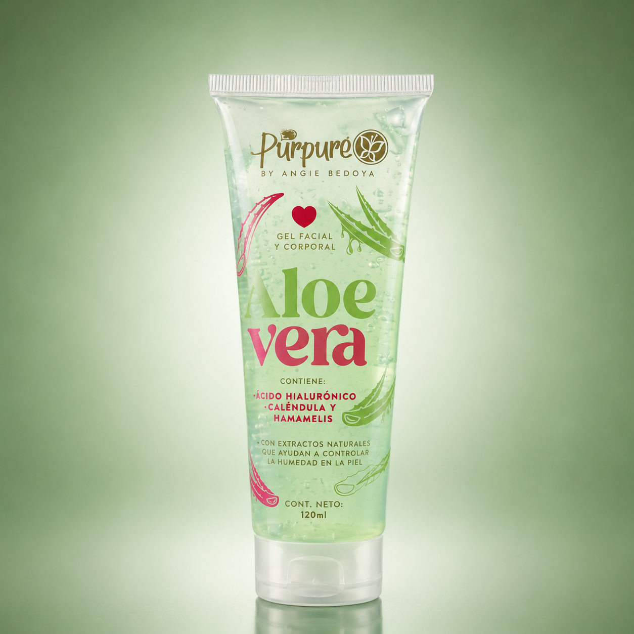 Gel Facial y Corporal Aloe Vera 120 ml