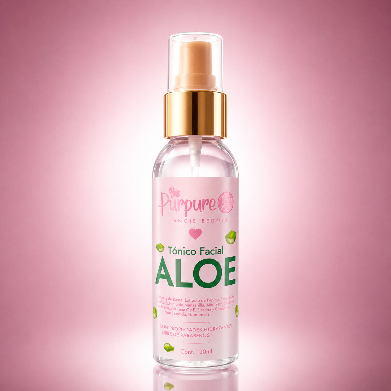 Tónico Facial Aloe 120 ml