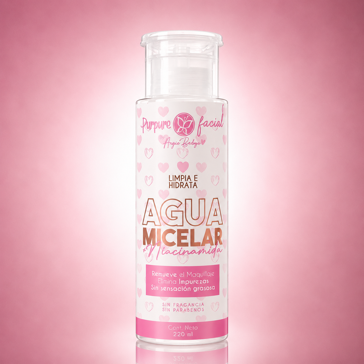 Agua Micelar Niacinamida 220 ml